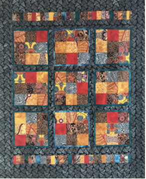 The Oldest Art (2022) Quilt by Kim F. Hall