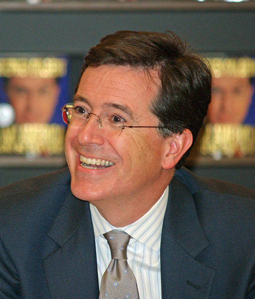Stephen Colbert.
