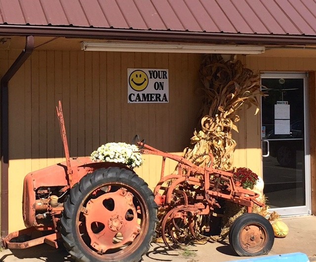 Sign that reads “Your on camera.”