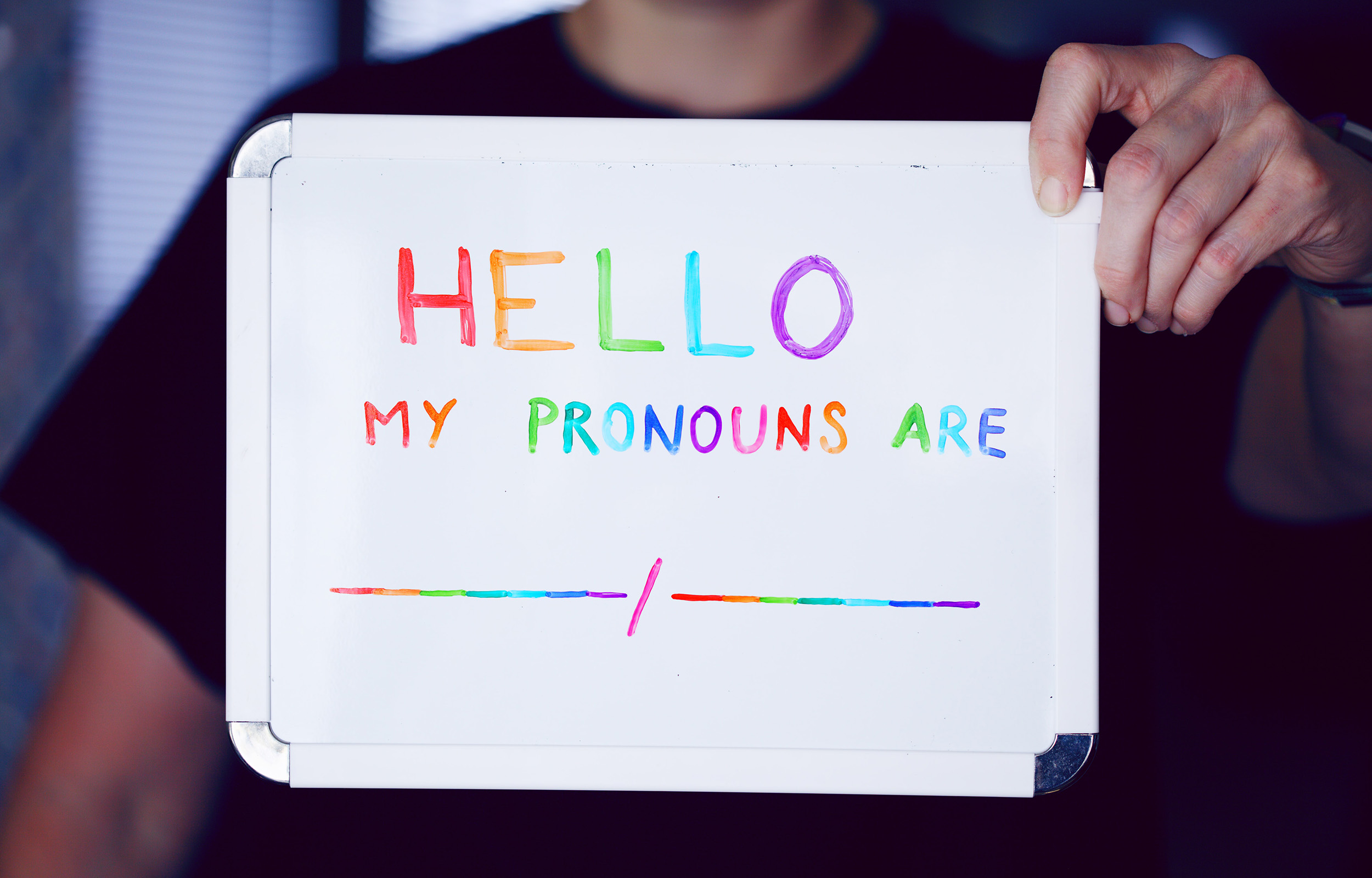 Using the right pronouns for people is a way to demonstrate respect and inclusivity
