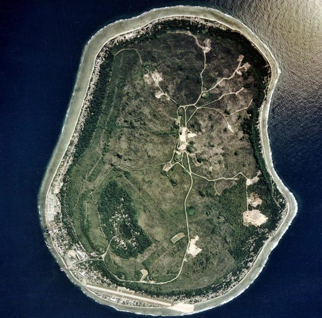 Environmental results of phosphate mining on Nauru